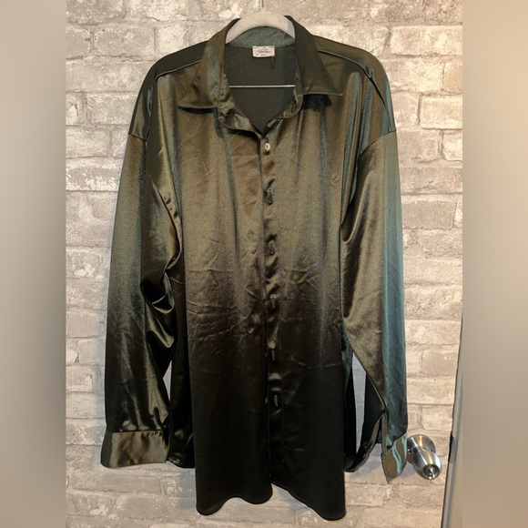 Laina Rauma The Button Down Shirt Sz L #S3 - Picture 2 of 5